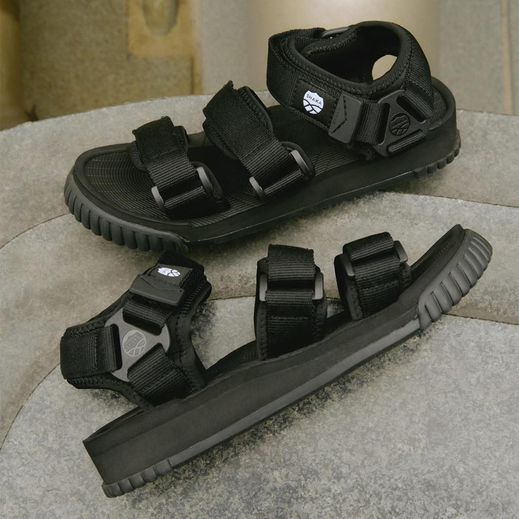 Shaka Sports Easy to Walk Sports Neo cm Сандалии, в, Легкие, Мужские, Женские, Для улицы, Кемпинг, Фестивали, Сандалии, Банджи, Черный, 00R-Новинка, 28.0