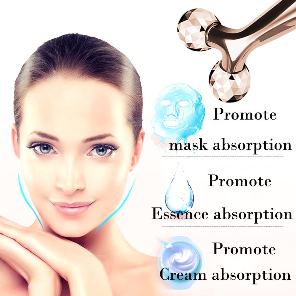 3D массажные ролики для красоты, устройство для похудения лица, подбородок, шея, подтяжка кожи, лифтинг-массажер против морщин, инструменты для красоты лица