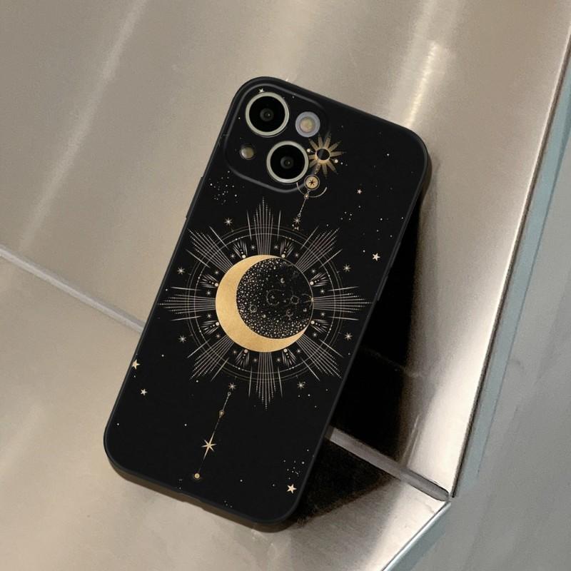 Чехол для телефона Witches Moon Tarot Mystery Totem для IPhone 15 14 11 12 Pro 8 7 Plus X 13 Pro MAX XR XS MINI SE 2020, черные чехлы