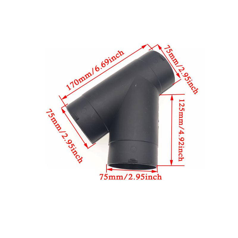 Автомобильный воздуховод, Y-образное ответвление, 60 мм/75 мм, сплиттер, дизельный стояночный обогреватель 9009264B 251774890005 для обогревателя Eberspacher
