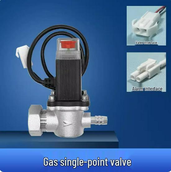 Commercial Gas Alarm with Automatic Shut-off Valve for Liquefied Natural Gas Detection