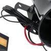 12V Car Alarm Horn Loud Sound Waterproof Dustproof 3 Tones Strong Voice for Motorcycle