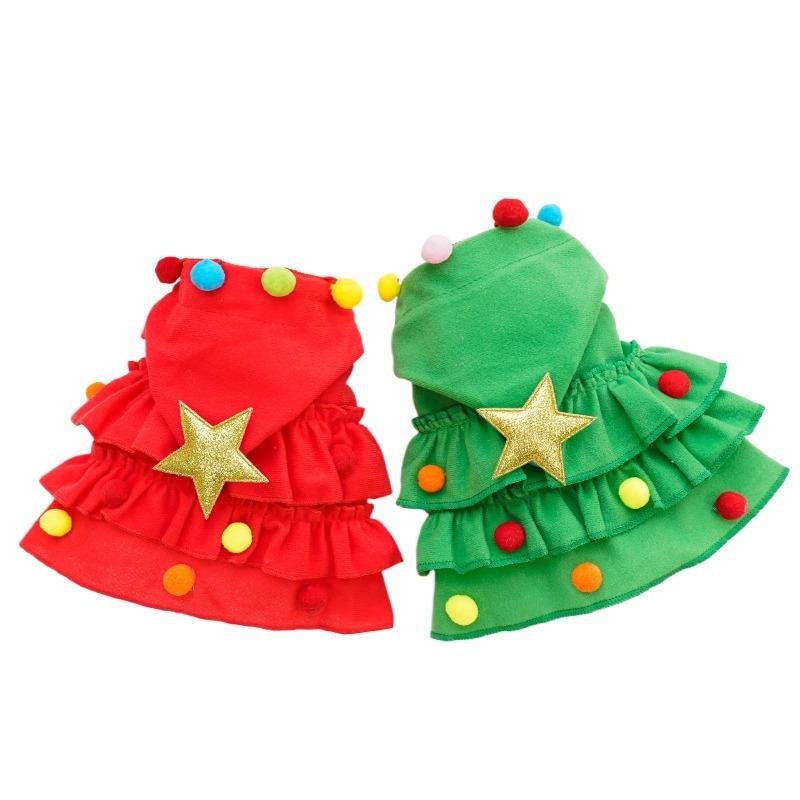 Party Fun Dog Clothes Pet Party Cat Supplies Cat Clothing Party Photo Booth Props Autumn Winter Christmas Day Cloak