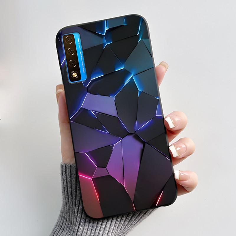 Чехол для TCL 20 20S 20 Pro 5G 20L Plus 20L+ Чехол Роскошный Дракон Милый Крутой Мальчики Девочки Черный Мягкий Силиконовый Чехол для Телефона Задняя Крышка