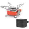Outdoor Electronic Ignition Stove Tourist Portable Foldable Gasstove Adjustable Firepower Camping Hiking Furnace GasCooker