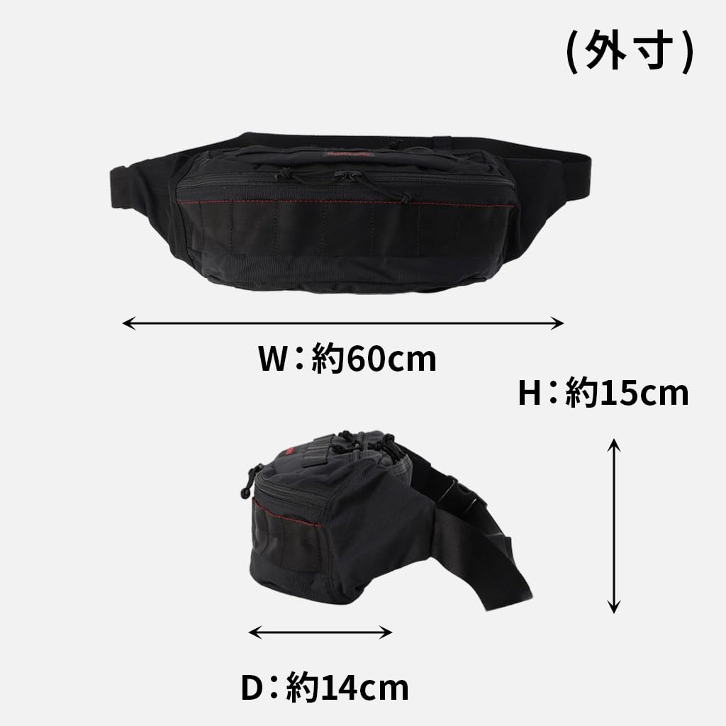 СУМКА НА ПЛЕЧО MASTER POD MW черная [Брифинг] GEN Мужская