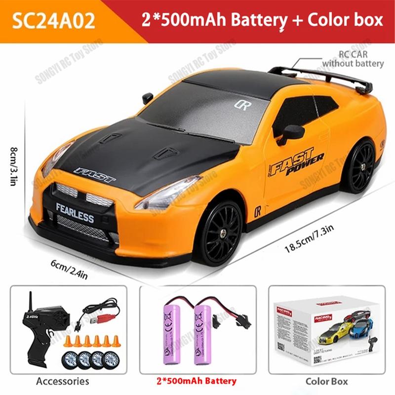 ndzsh1 4WD RC Car Remote Control Cars 2.4G Radio High Speed Drift Racing High Speed Truck RTR Vehicle Toy RC Racing Model Toy for Boys