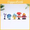 Миниатюрные фигурки эмоций из мультфильма «Головоломка» из ПВХ, коллекционные игрушки, забавные и красочные дизайны