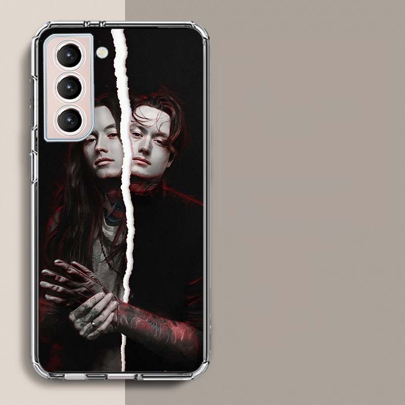 Чехол для телефона Band B-Bad O-Omens для Samsung Galaxy S25 Edge S24 S23 FE S21 S20 S10 Plus S22 S26 Ultra Прозрачные чехлы TPU Capa S