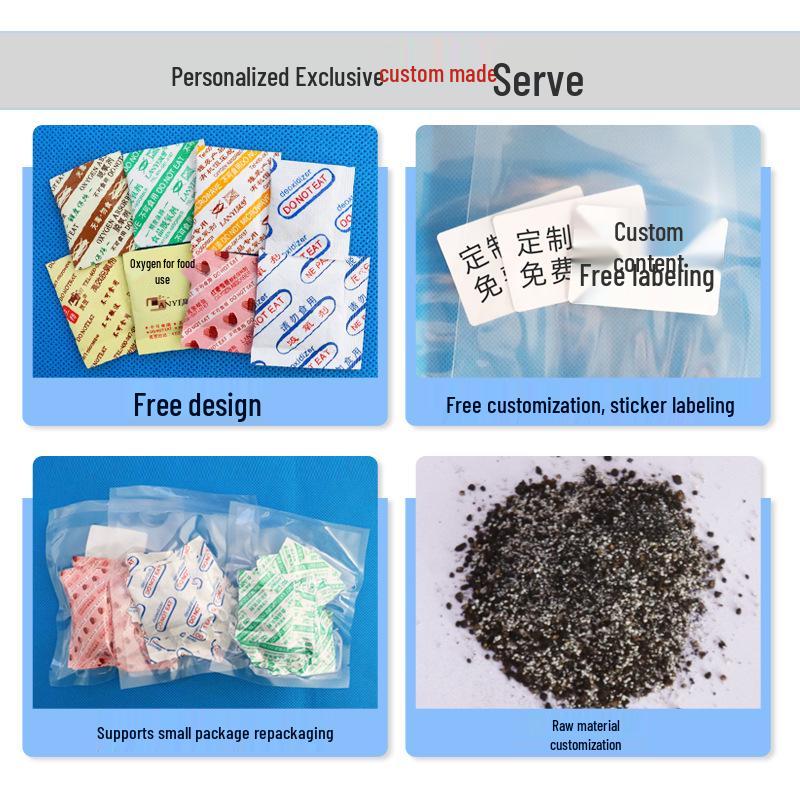Food-Grade Deoxidizer for Nuts, Pastries, Roasted Goods, Mooncakes, and Tea – Antioxidant and Anti-mold Freshness Keeper