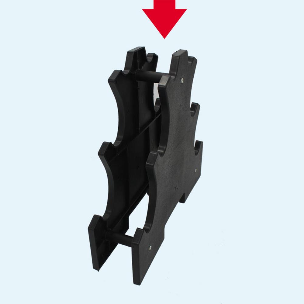 Triangle Dumbbell Rack Gym Equipment Storage Stand for Home Fitness Accessories