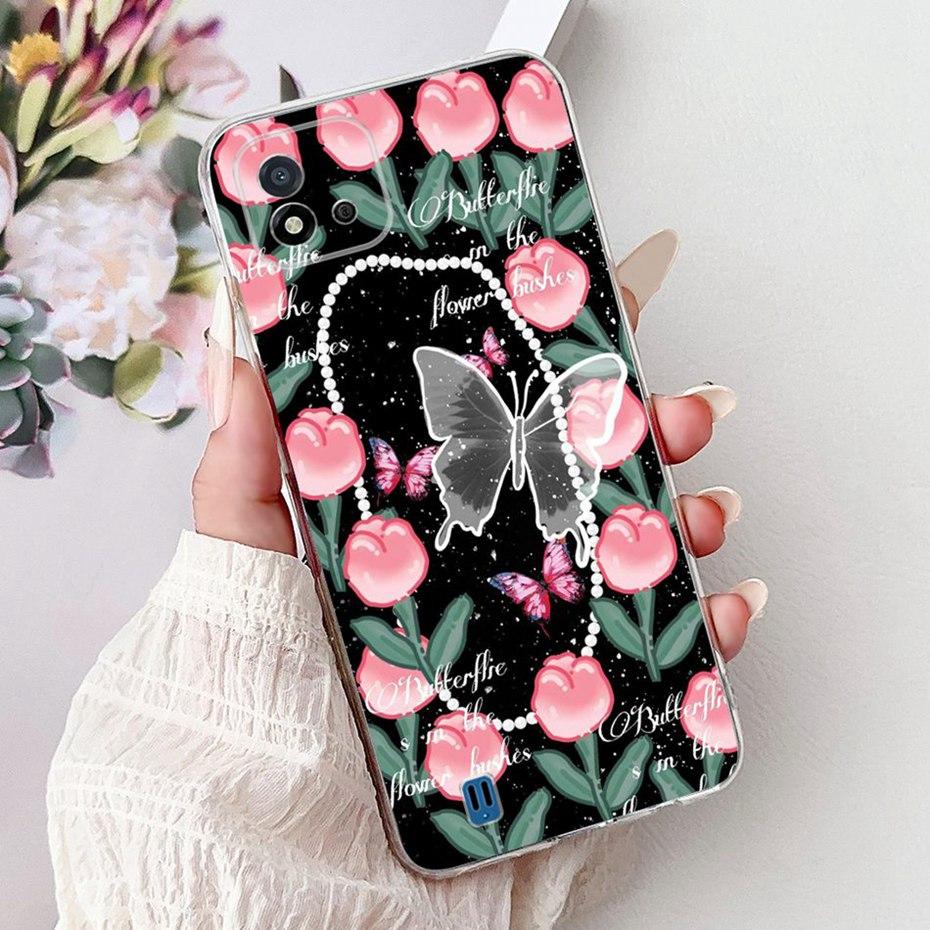 Cute Cartoon Case For Realme C11 (2021) Soft Silicone TPU Back Cover For Realme C11 2021 RMX3231 Phone Cases