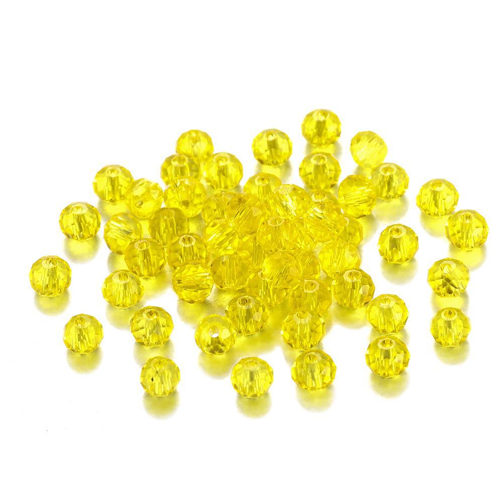 Набор для самостоятельного изготовления ювелирных изделий: Прозрачные стеклянные бусины 3-8 мм, рис, бриллианты, огранка кристаллов, в форме фонарика, разделительные бусины - идеально подходят для изготовления аксессуаров