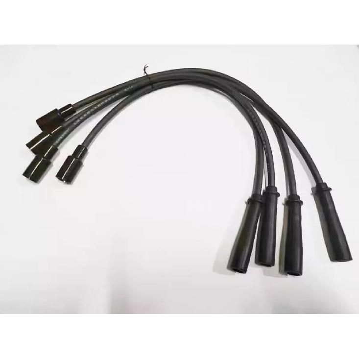 4 pcs Ignition Spark Plug Cable for Faw GF900 GF8 Hafei Minyi MINZ HFJ6370 HFJ6391 HFJ6372 Micro MPV 1.1 1.0L 465Q 465QA Engine