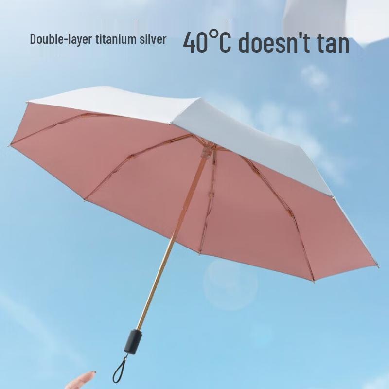 ZUODU ZD013 Double-Layer UV Protection Travel Umbrella