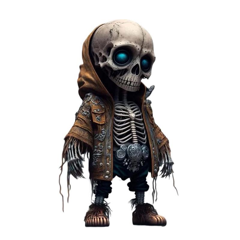 Halloween Cool Resin Statues Acrylic Flat Wall Hangings Skulls Decorations Home Living Room Party
