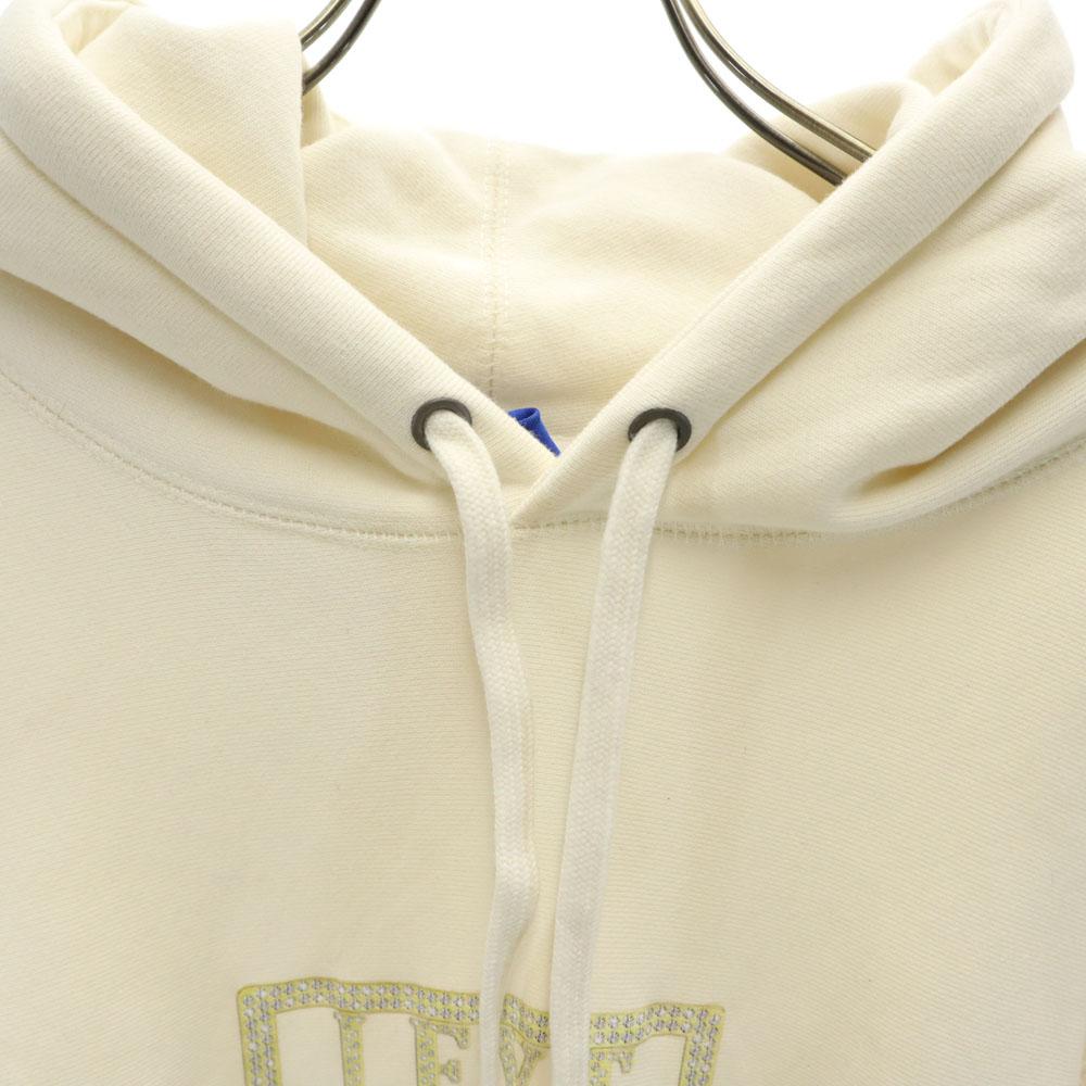 LFYT Свитшот с длинным рукавом Парка XXL Цвет слоновой кости Флисовая подкладка, большой размер Мужской Б/у