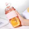 1 шт. 630 мл Большая емкость Бытовая чашка для сока с трубочкой Молочная чашка Кофейная чашка для молочного чая Ins Фэн-шуй Чашка Чашка для сока для офисного работника