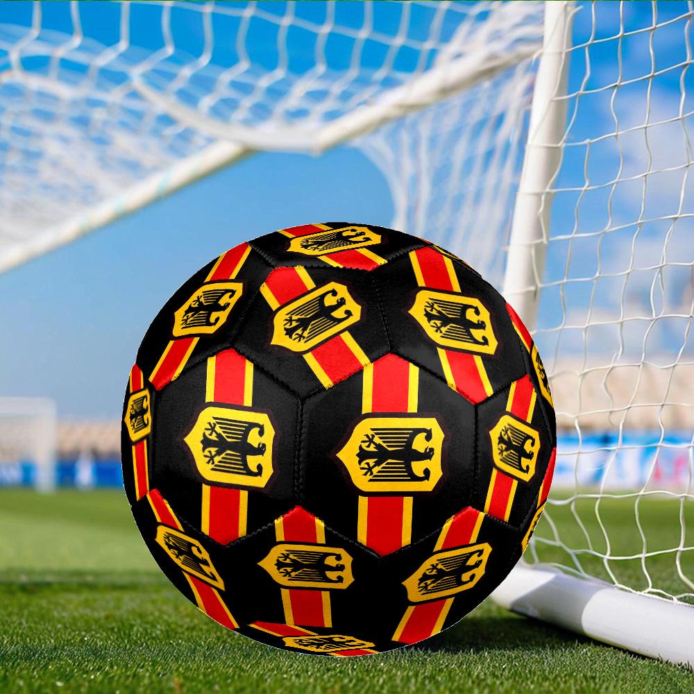 Eagle Emblem Of Germany Size 5 Soccer Ball, Suitable for Training and Matches, High-Elasticity, Wear-Resistant Material Gift for Fan