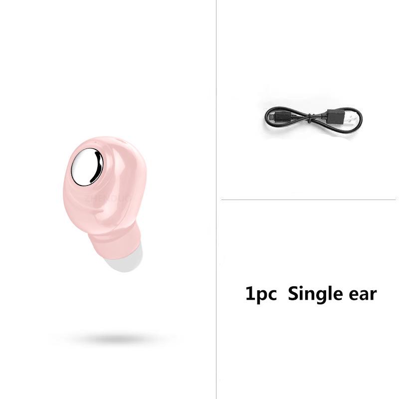 Мини-вкладыши с Bluetooth-гарнитурой Невидимые сверхмалые беспроводные спортивные Bluetooth-наушники