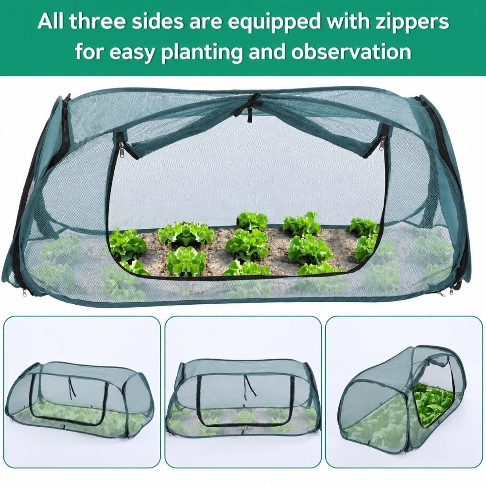 Pop Up Design Pop Up Plant Cover Foldable Vegetable Fruit Protection Tent For Flower Protection