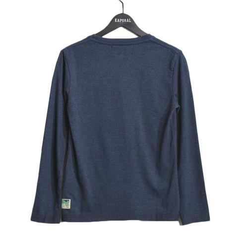 Футболка - KAPORAL - Бордовый - Длинный рукав - Круглый вырез - 100% Хлопок