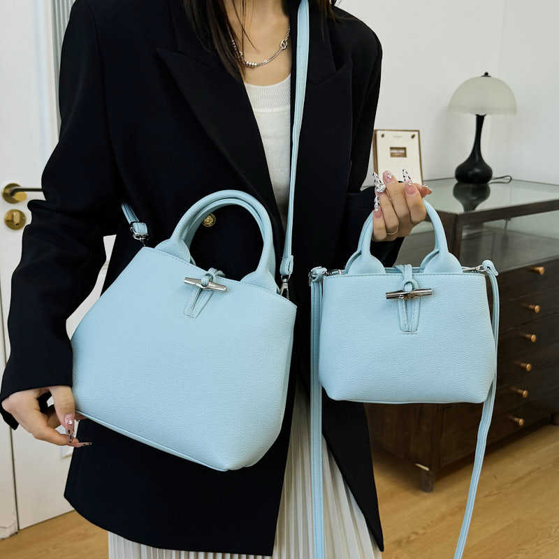 Высококачественная новая бамбуковая сумка, мини-сумка с бамбуковой пряжкой, сумка-мессенджер через плечо, повседневная женская сумка