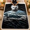 Flannel BlanketKontra K Warm Soft Throw Blanket for Indoor Sofa Bed Living Room Use