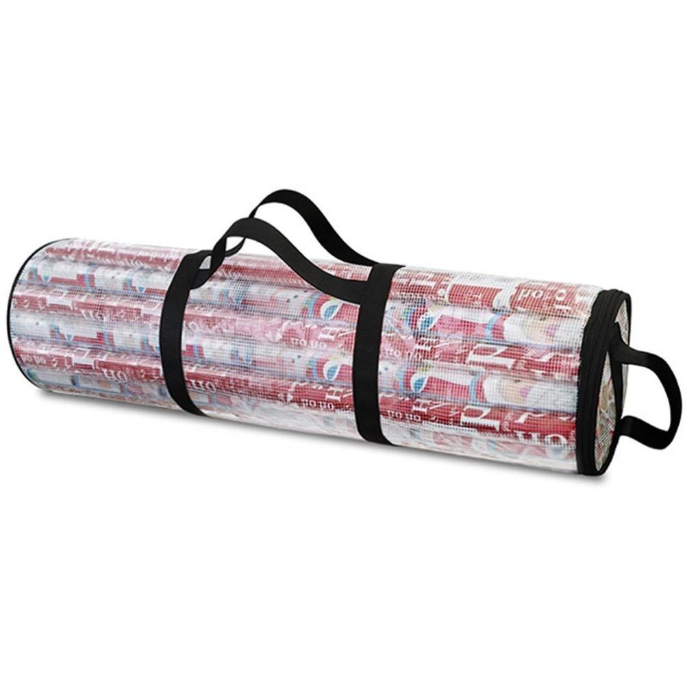Soft Fabric Christmas Storage Bag PVC Gift Storage Pouch Portable Holiday Gift Bag Gift