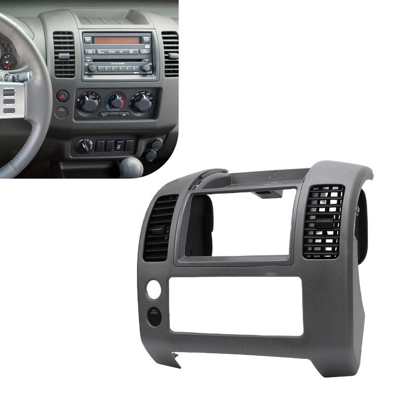 Front Center Console Instrument Panel Lid Bezel 68259ZP16D Replacement For Frontier 2005-2020 Grey 68259 ZP16D