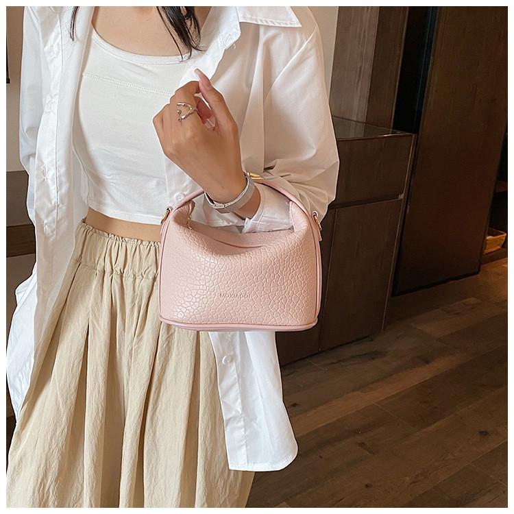 Ielgy Ladies Cloud Bag Portable Casual Lunch Box Bag Shoulder Crossbody
