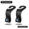 XMZSA1 Car Seat Headrest Hook For Volkswagen VW Scirocco Jetta Beetle Golf 4 5 6 mk8 Passat Polo B5 Tiguan Backrest Hanger Storage Hook