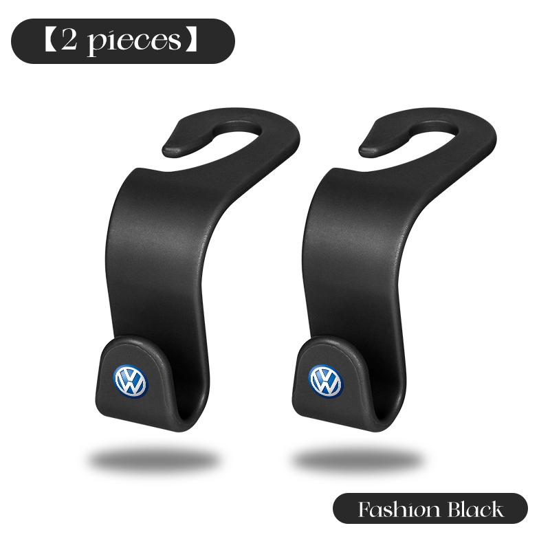 XMZSA1 Car Seat Headrest Hook For Volkswagen VW Scirocco Jetta Beetle Golf 4 5 6 mk8 Passat Polo B5 Tiguan Backrest Hanger Storage Hook