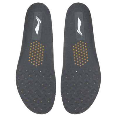 Текстильная стелька с логотипом бренда Li Ning, парный стиль, унисекс, стельки, угольно-серый AXZS002-3