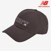 New Balance Двухцветная мягкая вышитая бейсболка Nbgddfl803 60 Hat