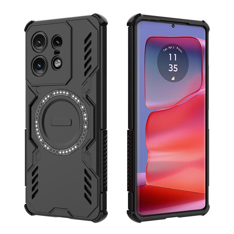Защитный чехол для MOTO Edge 70 Fushion 5G Edge 50 Neo 60 Pro Edge70 Edge60 Edge50 Магнитный Жесткий Черный Чехол-сумка для телефона Coque