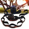 2 Pcs/Set Fashion High Load-Bearing Swing Hammock Strap Polyester Rope Camping Reinforced