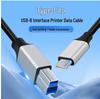 USB-C на USB-B 3.0 Кабель для принтера для передачи данных