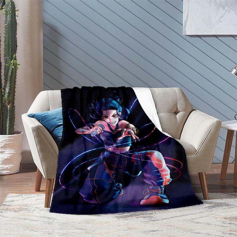 Kpop Demon Hunters Rumi Blanket Suitable All Seasons Soft Comfortable Sofa Office Home Blanket Holiday Birthday Gift Blanket Blanket Soft And Comforta
