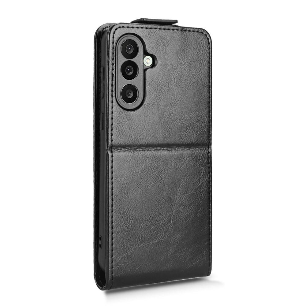 For Samsung Galaxy M56 5G Stand Case Magnetic Clasp Vertical Flip Leather Phone Cover with Card Holder
