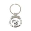 English Pointer II - Keychain with a Dog, Keychain with a Print, Personalized Pendant from the Brand