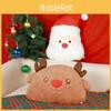 Milu Cute Santa Deer Cartoon Plush Doll Pillow For Christmas Decoration Home