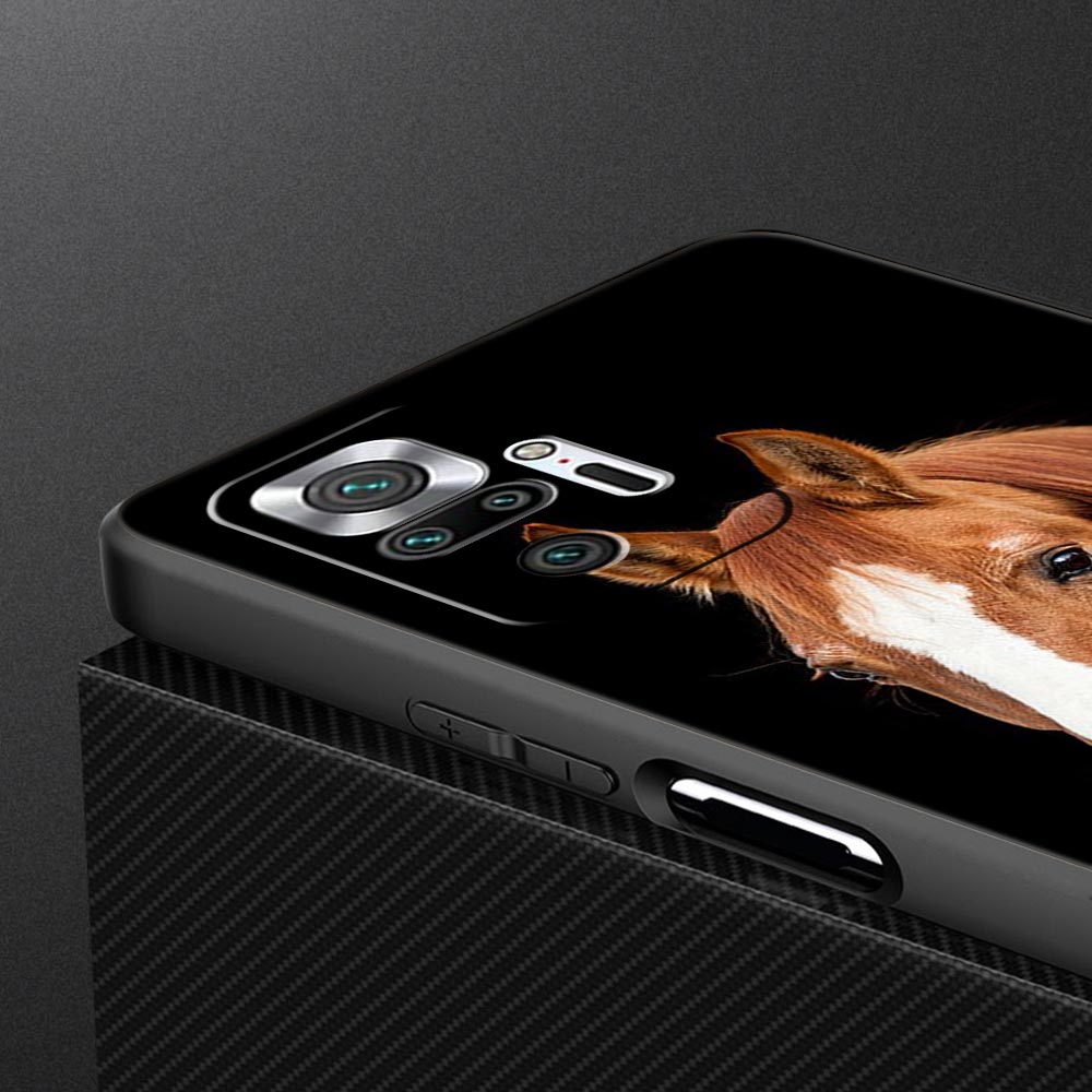 Чехол для телефона с изображением животного Лошадь для Redmi 14C 10C Note 15 14 13 12 10 11 K40 Pro Plus 5G Мягкий ТПУ Ударопрочный Корпус Funda Capas Сумка