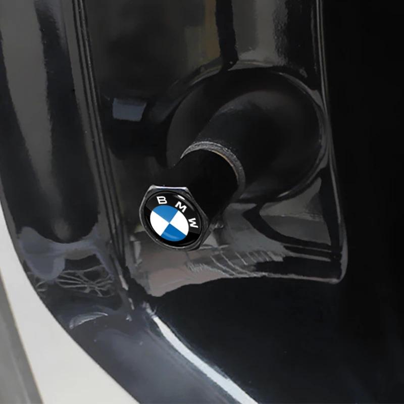 Цветные водонепроницаемые колпачки для ниппелей колес для моделей BMW - Набор из 4 штук