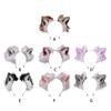 Wolf Ears Hair Hoop Stable Fixation Shapable Cosplay And Performances Animal Hair Hoop Ears Headband