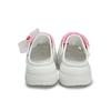Crocs Crush Clog Sweetheart Snack EVA Cute Doll Girly Heart Princess Bow Ribbon Hole Shoes Unisex White