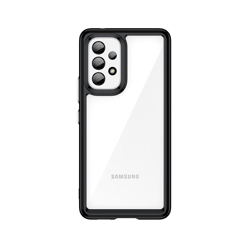 Мягкий прозрачный чехол для Samsung Galaxy A53 5G Чехол Силиконовый Цветной чехол Чехол для Samsung A13 A23 A33 A53 A73 M13