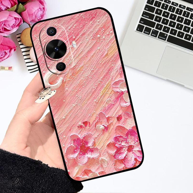 Чехол для Huawei Nova 12S Nova12S Милый Мультяшный Чехол Мягкий Силиконовый Чехол для Телефона Для Huawei Nova 12S Бампер Астронавт Раскрашенные Чехлы
