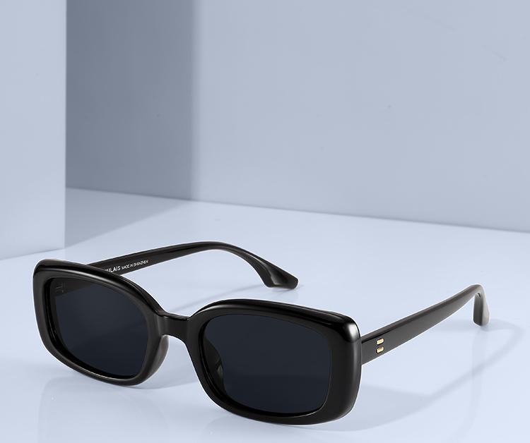 Sunglasses for women with a high-end feel, sunscreen, polarized light, UV protection, American retro small frame square sunglasses, glasses