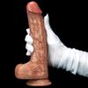 Realistic Soft Liquid Silicone Simulation Dildo Female Masturbator Adult Sex Toy Realistic Penis Strap On Cock
